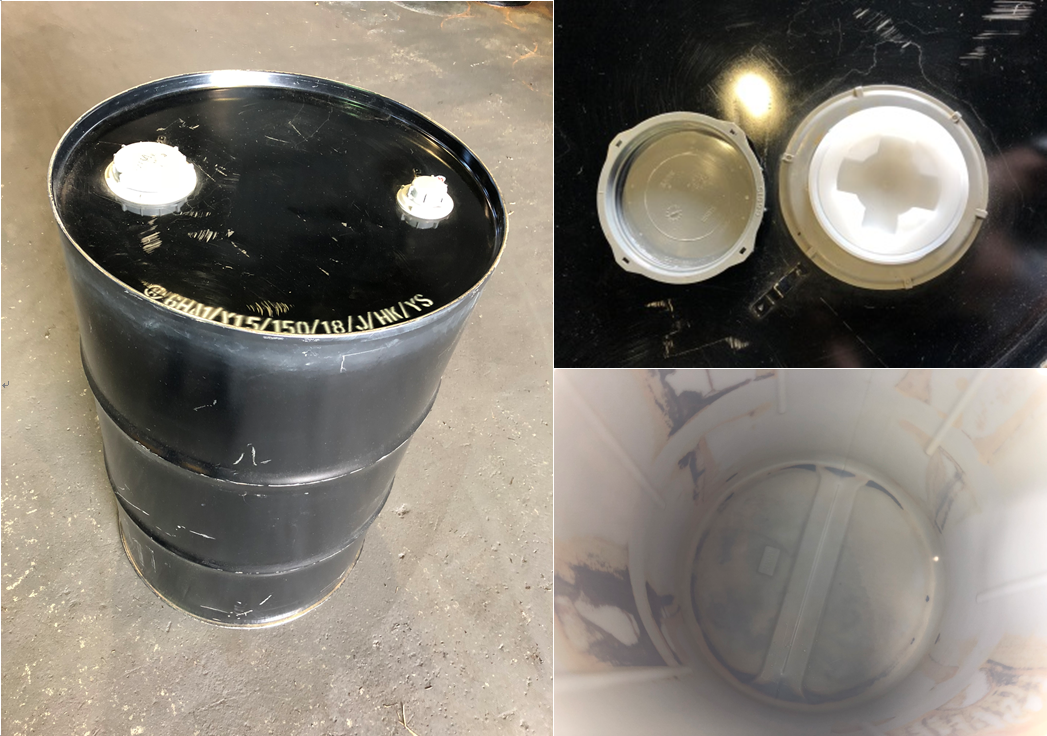 200L洗浄ケミドラム販売のお知らせ 